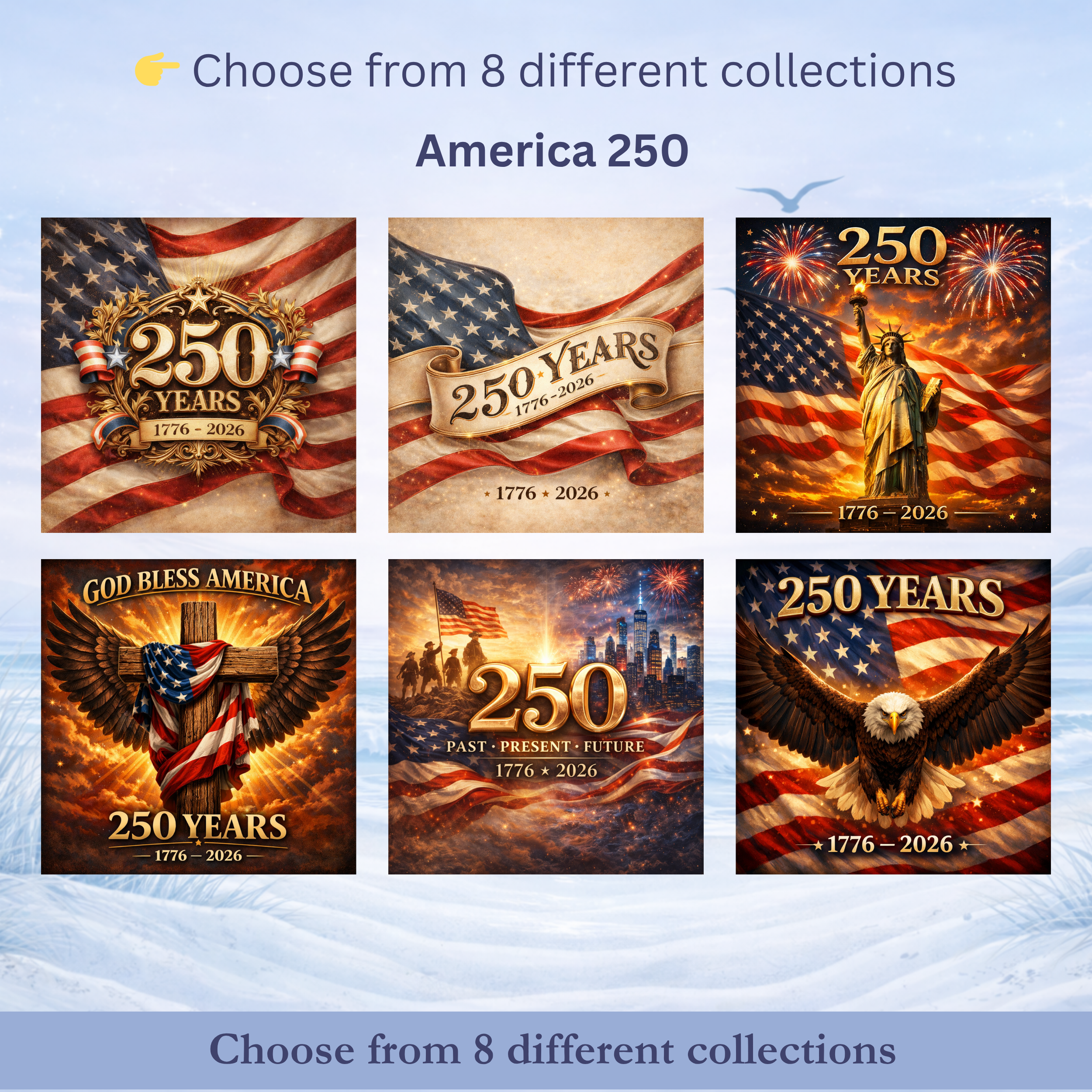 USA 250 Coasters
