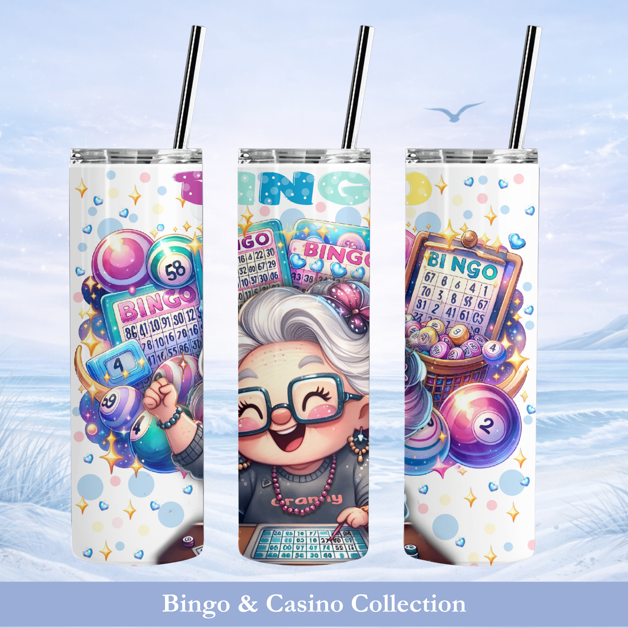 Bingo & Casino Tumblers