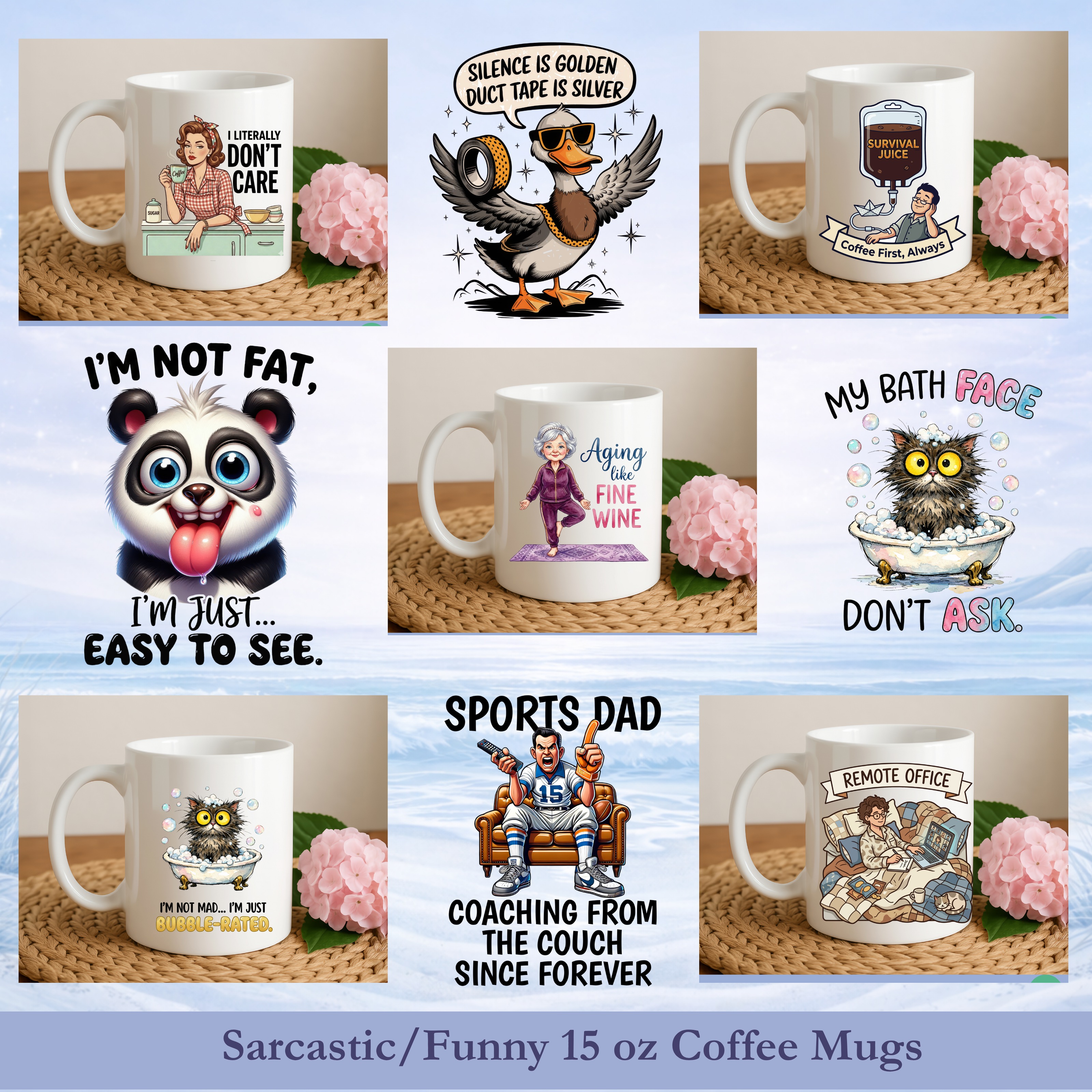 Sarcastic/Funny Mug Collection