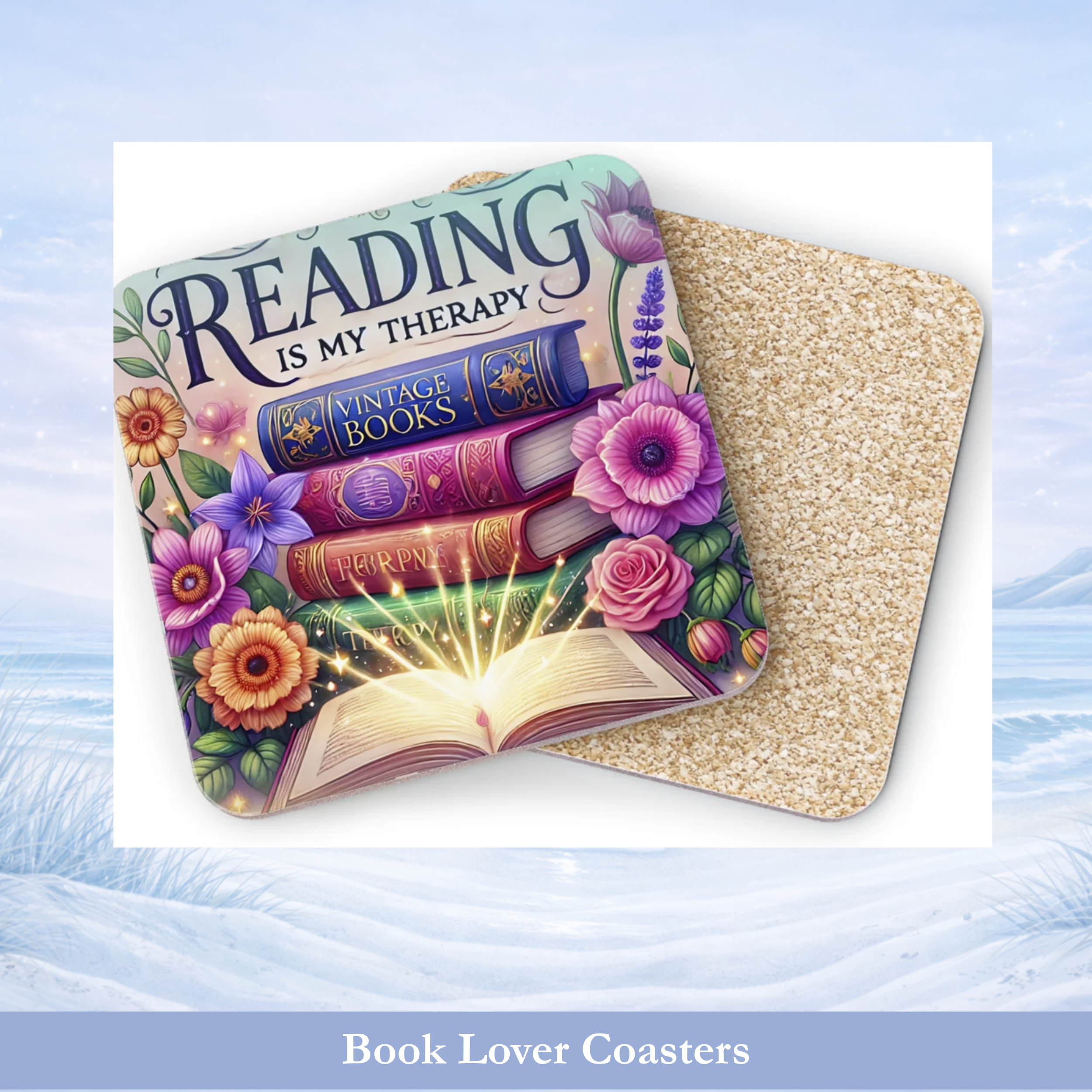 Book Lover Coasters
