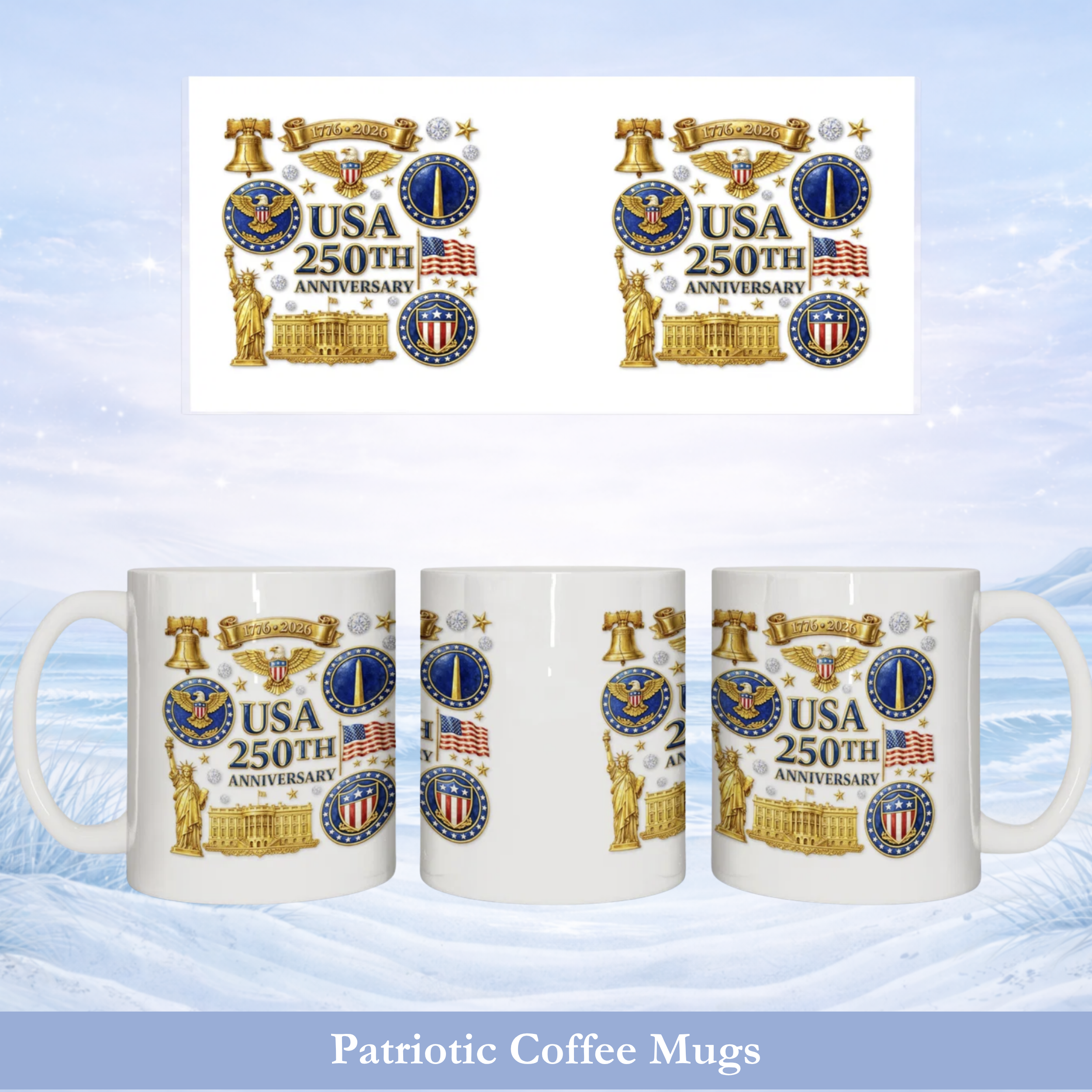 Patriotic Coffee Mug Collection