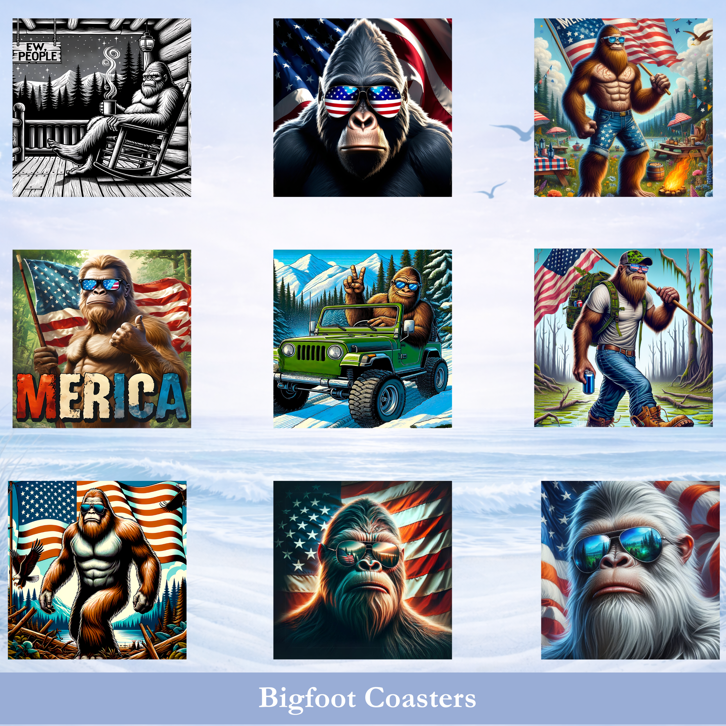 Big Foot Coasters