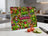 Colorful illustration on a box featuring frogs and sweets with the text "DIET STARTS TOMORROW".