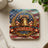Coaster with Liberty Bell, American flag, and "America 250 1776-2026".
