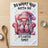 Gnome in pink pajamas and hat with coffee cup, text "Do what you gotta do!"