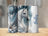 White horse and dreamcatcher design on three tumblers, one with "Bailey" text.