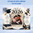 Graduates in caps and gowns, "Class of 2026" text, motivational quotes.