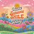 Make Someone Smile Today text with retro flowers and sunshine.
