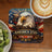 Eagle with "America 250" text on a patriotic background, next to fruit and coffee.