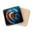 Coaster with feather and Native American figure, reading "Let the Earth Be Your Guide."