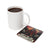 Coaster with Bigfoot wearing a plaid shirt and holding cans, "DON'T BE AN ASSQUATCH" text.