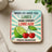 Coaster with lime, cherries, and text "When life gives you limes make cherry limeade".