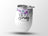 White insulated tumbler with floral accents and "She is Strong Proverbs 31:25" text.