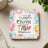 Square coaster with "I Can Do All Things Through Christ" and Philippians 4:13.