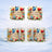 Floral Happy Birthday design with butterflies and hearts on a white mug.