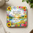 Floral framed coaster with quote "God so loved the world that He gave His only Son. John 3:16"