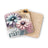 Two square coasters with floral designs and the text "Just Start".