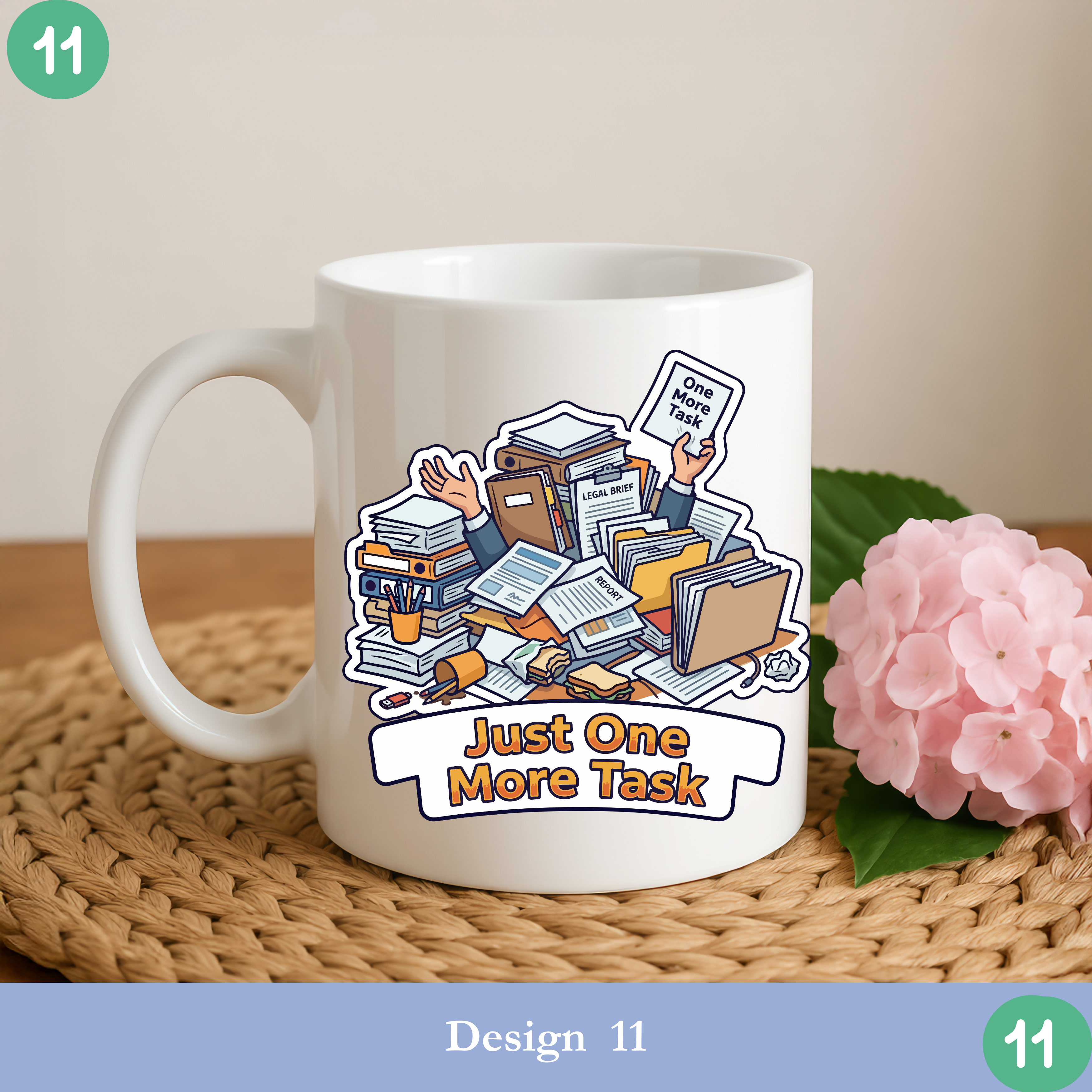 Sarcastic/Funny Work From Home Coffee Mugs