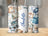 Tumbler with postal theme, truck, mailbox, and "Charlotte" text.