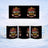 Black mug with "Grill Master Dad" text and flames graphic.