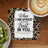 Leopard print coaster with "When I am afraid I put my trust in you. PSALM 56:3".