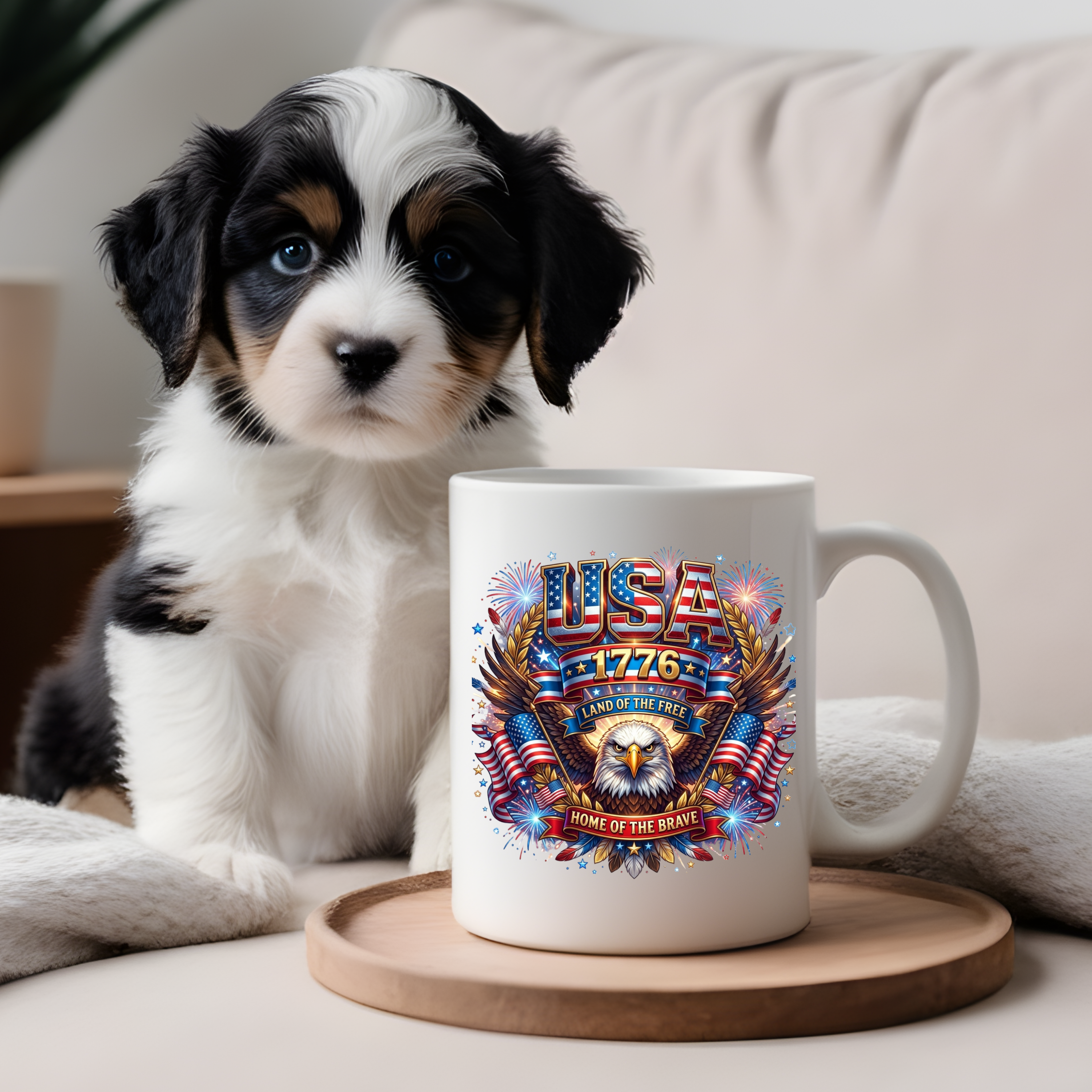USA Eagle Patriotic Patriotic Mug