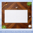 White waffle weave microfiber towel, 16 x 24 inches, with wooden spoon and spices.