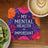 Coaster with "My Mental Health Is Important" text and floral designs.