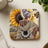 Woman with tattooed back and sunflowers, with quote "Grow Through What You Go Through".