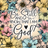 Floral frame surrounds text "Be Still and Know That I Am God" with a heart.