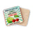 Coaster with cherries and lime, reads "When life gives you limes make cherry lemonade".