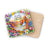 Floral coaster with "Do not be conformed" Bible verse and waterfall scene.