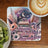 Coaster with books, moon, stars, and "Sorry I'm all booked up this weekend" text.
