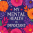 Floral illustration with text "MY MENTAL HEALTH IS IMPORTANT".