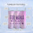 Tumbler with "Fur Mama" design, featuring text about features and benefits.