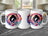 Three white mugs display a colorful silhouette of a mother and child with "Best Mom" text.