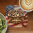Coaster celebrating 250 years of 1776-2026 with an American flag design.