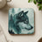 Misty Wolf Drink Coaster