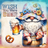 Gnome in floral hat holding beer and pretzel, "Wish You Were Beer" text.