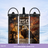 4th of July tumbler bold eagle and flag patriotic design