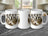 White ceramic mug with "Best Dad" text and a fishing scene.