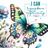 Colorful butterfly with text "I CAN rise above negativity".