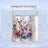 Tumblers with vibrant floral and butterfly designs, personalized with "Olivia".