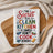 Towel with "The Secret to a Clean Kitchen is Simple: Don't Cook" text.