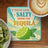 Coaster with "Salty Bring the Tequila" text and lime slice.