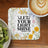 Square coaster with floral design and "LET YOUR LIGHT SHINE" quote.
