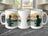 White mug with fisherman silhouette and "My Fishing Mug" text.