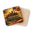 Coasters with painting of American Revolution soldiers and the text "FREEDOM WAS FOUGHT FOR 1776-2026".