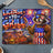 Raccoon in sunglasses and apron holding tongs at grill, "License to Grill" text.