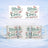 Three mugs and banner with "Bloom With Grace" text and floral accents.